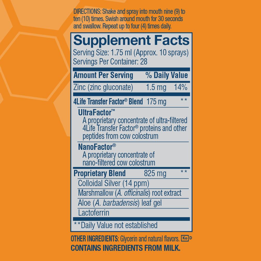 Immune Spray Naranja