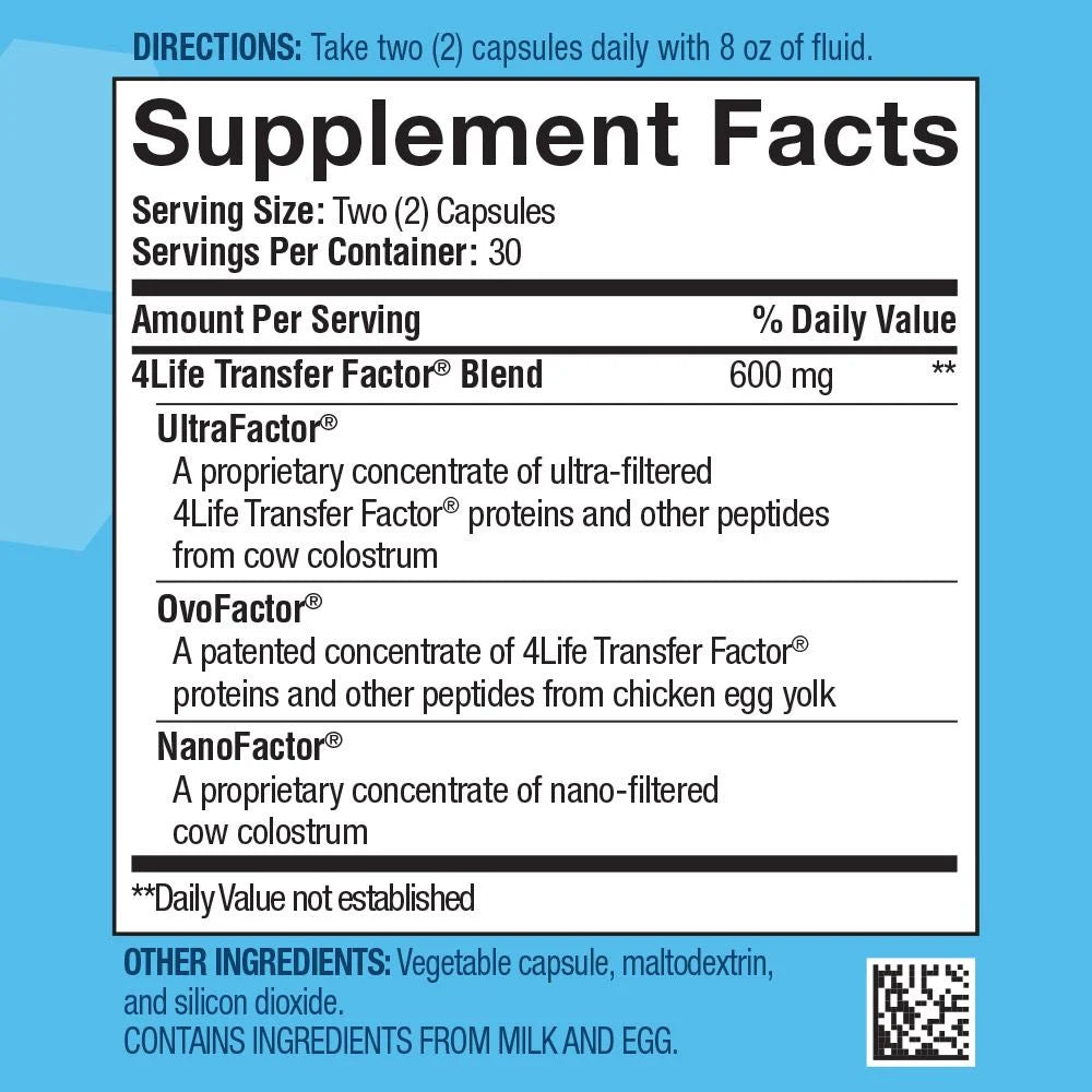 Transfer Factor Tri-Factor Formula
